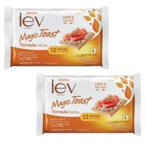 Torradinha Crocante Magic Toast Original Levinha Kit 300g