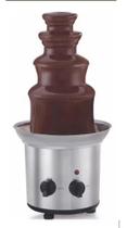 Torre Cascata De Chocolate Quente 4 Andares Fonte 127v Inox Member's Mark