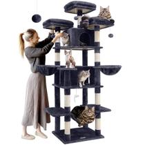 Torre Cat Tower Globlazer F80 Big Cat Tower para gatos de interior 2,03 m