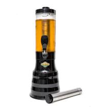 Torre Chopp 2 L Base Giratória Copo Removível 2 Refil Preto Torre Chopp 2 L Base Giratória Copo Removível 2 Refil Preto