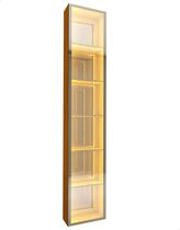 Torre Cristaleira para Sala 1 Porta Reflecta com LED Matiz Cor Natural Torre Cristaleira para Sala 1 Porta Reflecta com LED Matiz Cor Natural