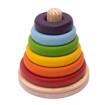 Torre Danuts 7 Peças Brinquedo Para BB Primeiros 12 Meses Torre Danuts 7 Peças Brinquedo Para BB Primeiros 12 Meses