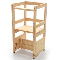 Torre De Aprendizagem Montessoriana Com Regulagem De Altura - Triboshop