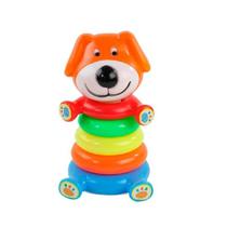 Torre de Argolas Aumigo Pais e Filhos Brinquedo Educativo para Bebês Torre de Argolas Aumigo Pais e Filhos Brinquedo Educativo para Bebês