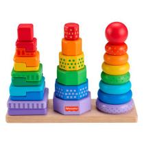 Torre de Atividade de Madeira Fisher-Price Torre de Atividade de Madeira Fisher-Price