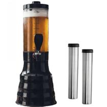 Torre De Chopp 2.2 Litros 2 Refil Base Giratória 360