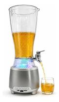 Torre de Chopp 2.5L com Caixa de Som Bluetooth e Luz LED RGB Wl - Xnamai