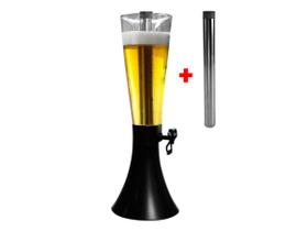 Torre de Chopp Cerveja Suco Hopr Super 4 L Completa Mais 1 Refil Extra - IPE COZINHAS