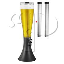 Torre de Chopp Cerveja Suco Hopr Super 4 L Completa Mais 2 Refis Extra - IPE COZINHAS