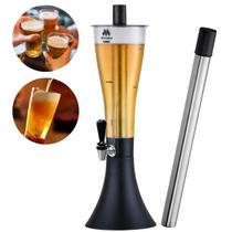 Torre De Chopp Marchesoni Chopeira 2,5 Litros E Refil Extra