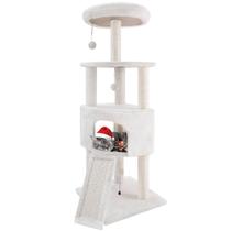 Torre de Gato HUITREE 114cm com Arranhador e Condomínio