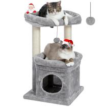 Torre de Gato Pequena com Condomínio Aconchegante - Ideal para Gatos de Interior Torre de Gato Pequena com Condomínio Aconchegante - Ideal para Gatos de Interior