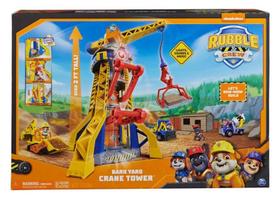 Torre De Guindaste - Patrulha Canina Rubble E Crew 3802 Torre De Guindaste - Patrulha Canina Rubble E Crew 3802