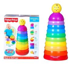 Torre De Potinhos - Fisher Price W4472 Mattel - para bebês