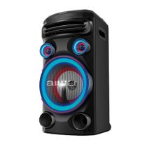 Torre de Som AIWA T1W -01 1500W 1Woofer10" Bluetooth RGB USB FM DJ