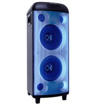 Torre de Som Amplificada Polyvox Torre XT990 TWS Bluetooth Full Led 2000W