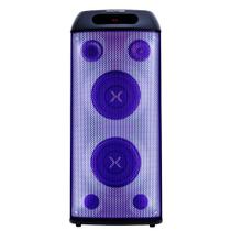 Torre de Som Amplificada Polyvox, TWS, 3 Vias, Full LED, 800W, Bluetooth, Bivolt, Preto - XT-660T