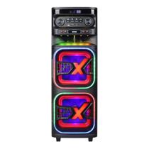 Torre de Som Amvox ATX 1508M Quadradinho 1500W RMS Bluetooth Bivolt