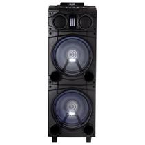 Torre de Som Gradiente Black Bass GDB10M 1200W Bluetooth USB - Lenoxx sound