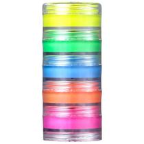 Torre de tinta facial cremosa neon Colormake 5 potes Torre de tinta facial cremosa neon Colormake 5 potes
