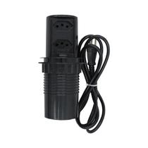 Torre De Tomada Embutir Pop 2 Tomadas 20a Preta Torre De Tomada Embutir Pop 2 Tomadas 20a Preta