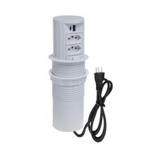 Torre De Tomada Totem Slim Manual 2 Tomadas 10A 2 USB 9.0A Torre De Tomada Totem Slim Manual 2 Tomadas 10A 2 USB 9.0A