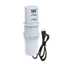 Torre De Tomada Totem Slim Manual 2 Tomadas 10A 3 USB 5.2A BR Torre De Tomada Totem Slim Manual 2 Tomadas 10A 3 USB 5.2A BR