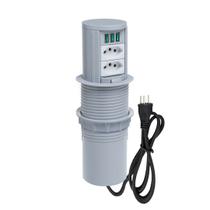 Torre De Tomada Totem Slim Manual 2 Tomadas 10A 3 USB 5.2A Torre De Tomada Totem Slim Manual 2 Tomadas 10A 3 USB 5.2A