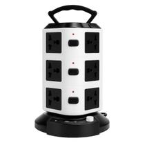 Torre De Tomadas 3 Andares-12 Tomadas + 2 Usb + 1 Tipo C 3m