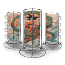 Torre de Xícaras Decorativa Dragon Ball Goku Shenlong 150mL