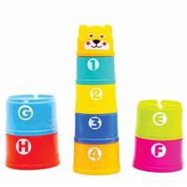 Torre divertida 9 potes - toy mix - 93451