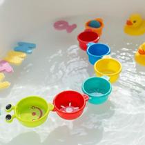 Torre Divertida Centopeia Brinquedo Divertido Bebes Encaixe Infantil Colorido Praia Piscina Banho