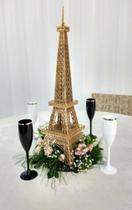 Torre Eiffel 65cm - Mdf Crú Decoração - Sandro Artesanatos