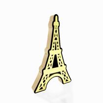 Torre Eiffel Decoryou Madeira e Acrílico 21x13x3,2 cm