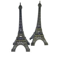 Torre eiffel paris decorativo enfeite miniatura em metal vintage decoração elegante bronze
