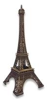 Torre Eiffel Paris Enfeite Miniatura Decoração De Metal 18Cm