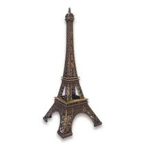 Torre Eiffel Paris Enfeite Miniatura Decoração de Metal 32cm Torre Eiffel Paris Enfeite Miniatura Decoração de Metal 32cm