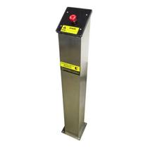 Torre Em Aço Inox Com Botão De Emergência Para Piscinas Sodramar - 018249 Torre Em Aço Inox Com Botão De Emergência Para Piscinas Sodramar - 018249