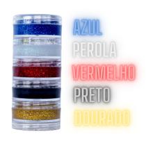 Torre Gel Glitter Cremoso 5 cores Rostinho Pintado