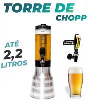 Torre Giratória Beer Até 2.2L Cerveja Chopp Copo Removível