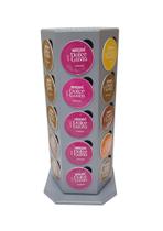 TORRE GIRATÓRIA ORGANIZADOR PORTA CÁPSULAS DE CAFÉ DOLCE GUSTO - Sem emendas ou encaixes