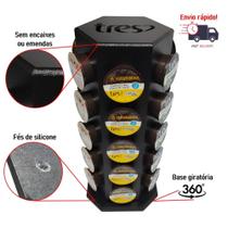 TORRE GIRATÓRIA ORGANIZADOR PORTA CÁPSULAS DE CAFÉ TRÊS CORAÇÕES - Sem emendas ou encaixes