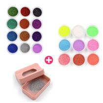 Torre glitter holografico 12 un + coletor + torre baby color