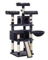 Torre grande para gatos Cat Tree Feandrea com arranhadores cinza