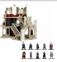 Torre Harry Potter c/ Figuras - Gryffindor Tower - Wizarding World - Nano Scene - Metalfigs - Jada Toys