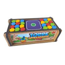 Torre Inteligente Brinquedo Educativo e Pedagógico em MDF