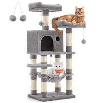 Torre interna de vários níveis Feandrea Cat Tree de 112 cm, cinza