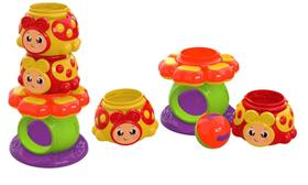 Torre Joaninha Educativa JP Brink 252 Cores Variadas