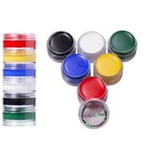 Torre Kit 6 Tintas Cremosa Facial Colorida Pintura Artística Colormake