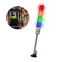 Torre luminosa LED para máquinas e automação Torre luminosa LED para máquinas e automação